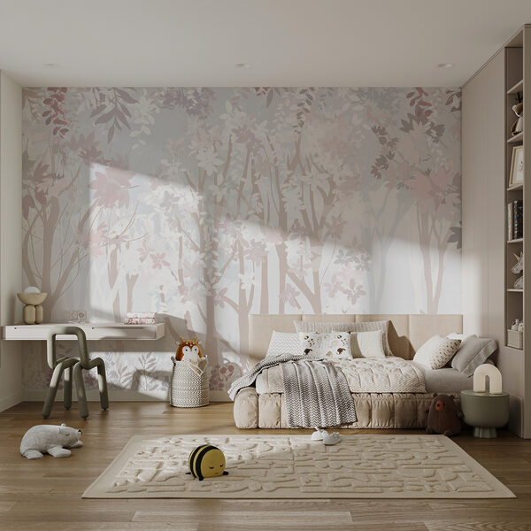White and pink floral pattern u94171pir2ms 600x600 - White and pink floral pattern
