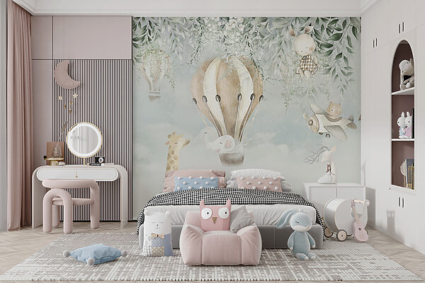 Painting of animals flying in the sky u95429pir8mr 600x400 - Painting of animals flying in the sky
