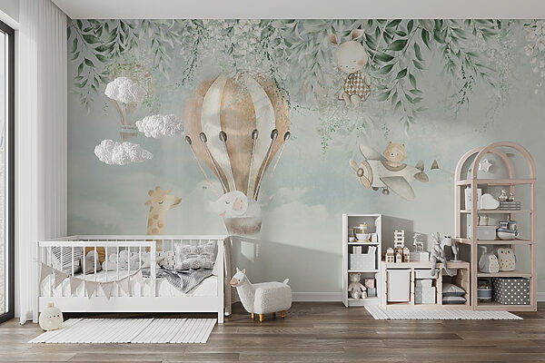 Painting of animals flying in the sky u95429pir2r 600x400 - Painting of animals flying in the sky