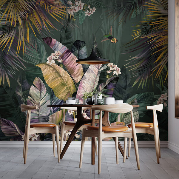 Painting of a tropical plant Painting of a tropical plant