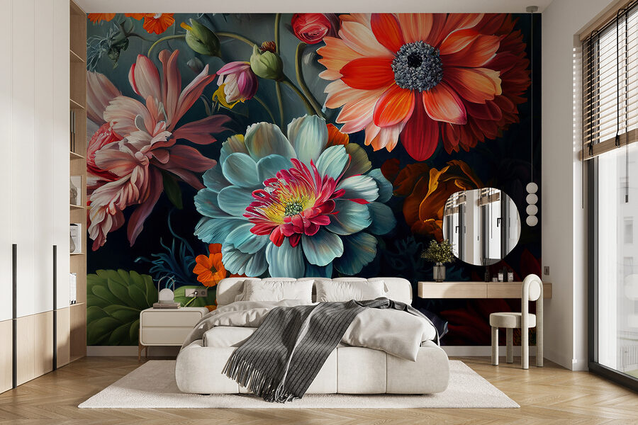 Vibrant blossoms in stunning colors.
