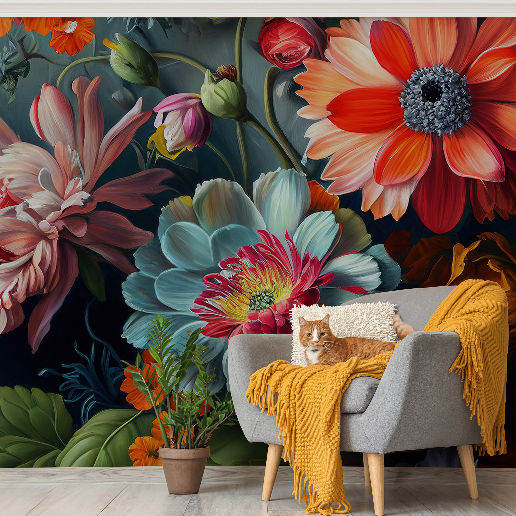 Vibrant blossoms in stunning colors