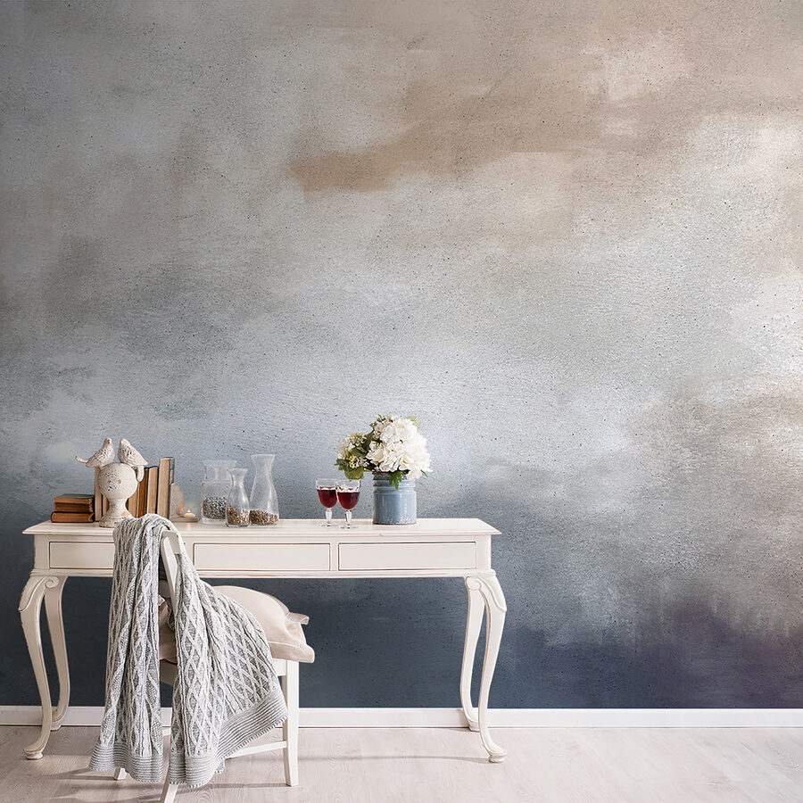 White and blue sky