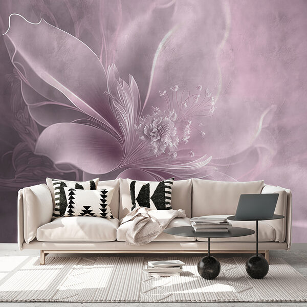Delicate flower in soft pastel hues. Delicate flower in soft pastel hues.