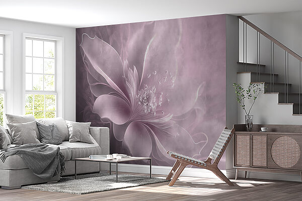 Delicate flower in soft pastel hues. Delicate flower in soft pastel hues.