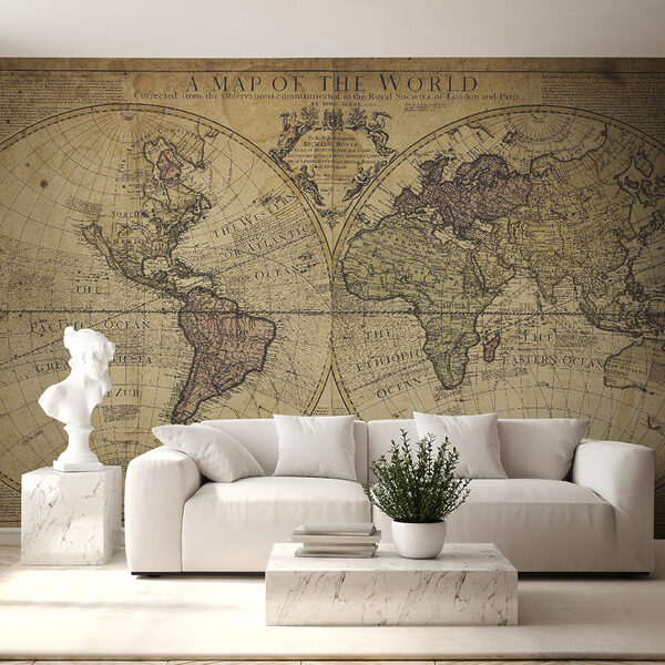 Map of the world u18533pig21ms 600x600 - Map of the world