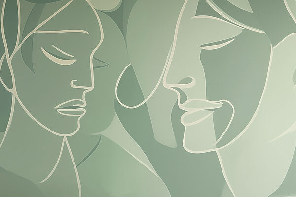 Drawing of a woman’s face Drawing of a woman’s face