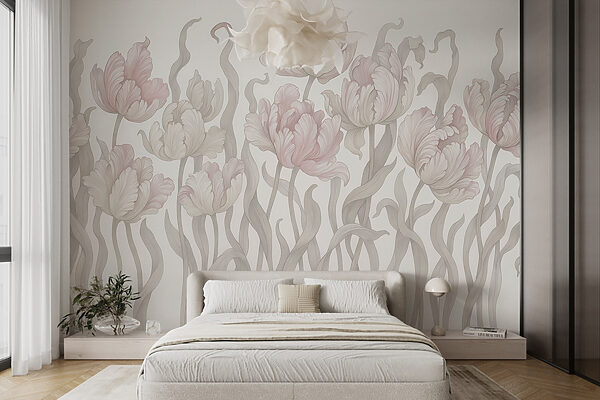 Delicate blooms in soft hues Delicate blooms in soft hues