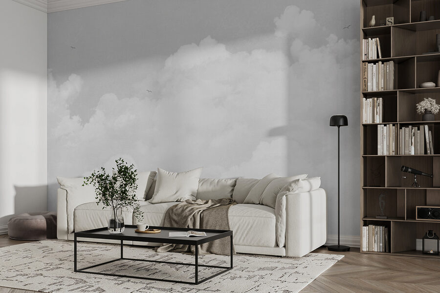 Wall murals A white clouds in the sky - Image 3