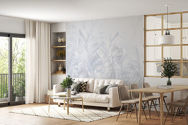 A white leafy pattern u98951v5pig30mr 600x400 - A white leafy pattern