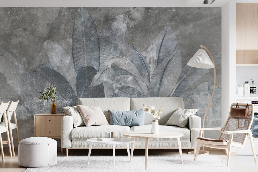 Elegant foliage in soft hues.