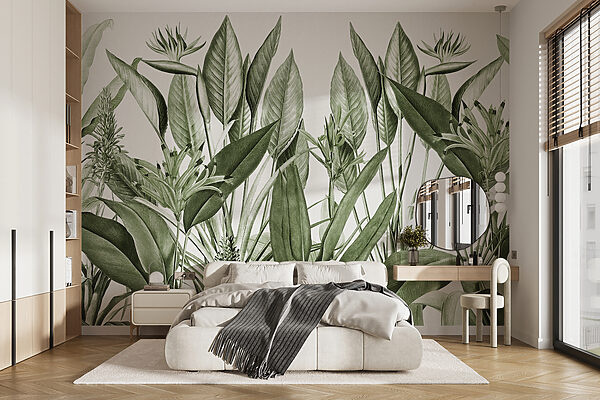 Lush greenery in delicate detail. Lush greenery in delicate detail.