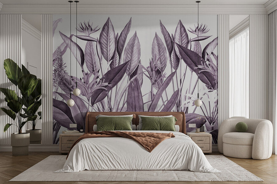 Elegant foliage in muted tones