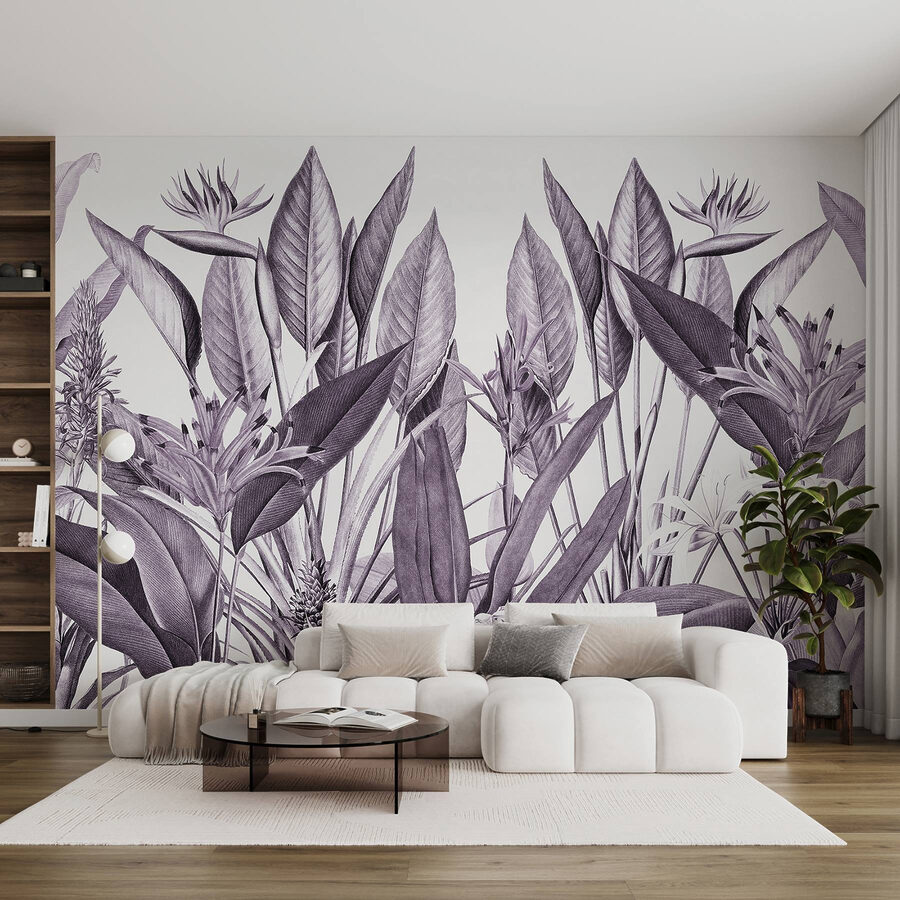Elegant foliage in muted tones