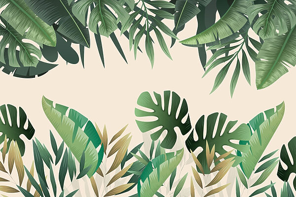 Group of green leaves Group of green leaves