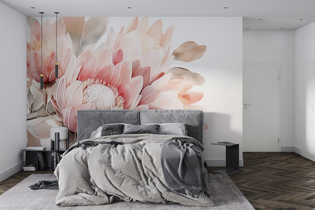 Delicate blooms in soft pastels Delicate blooms in soft pastels