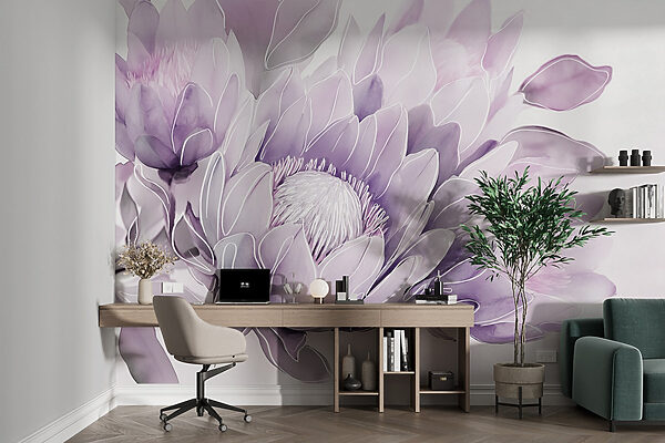 Delicate blooms in soft hues Delicate blooms in soft hues