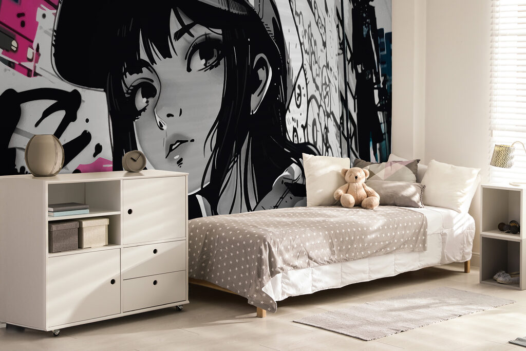 Cartoon of a woman with a hat Cartoon of a woman with a hat