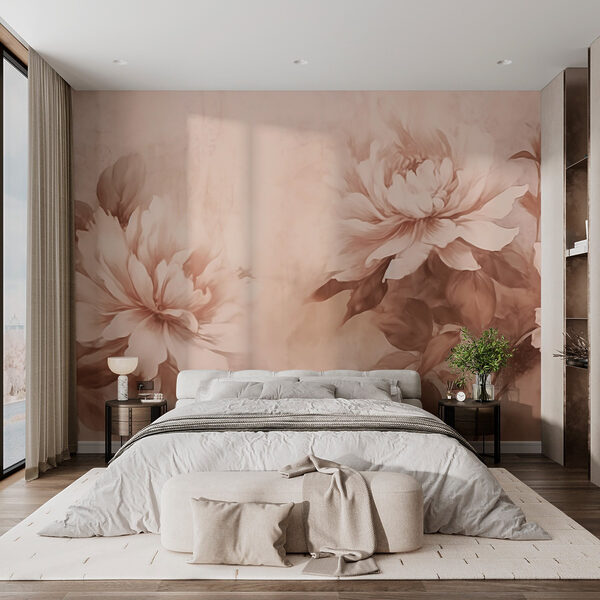 Soft petals in warm tones Soft petals in warm tones