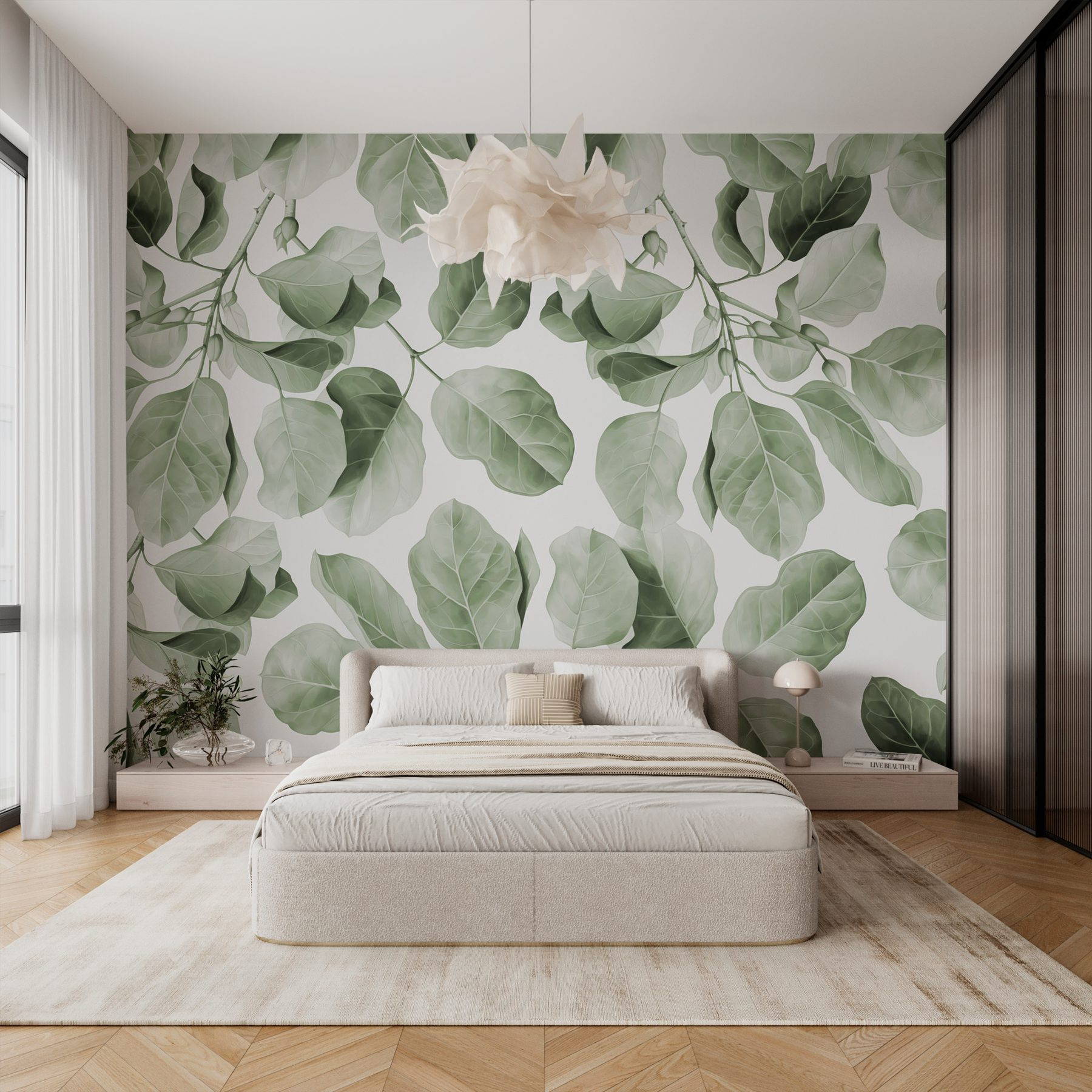 Nature’s serenity in leafy patterns