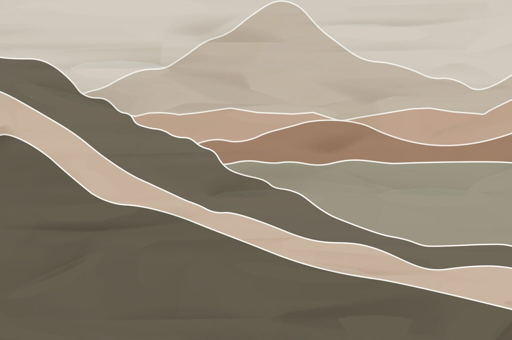 Drawing of a mountain Drawing of a mountain