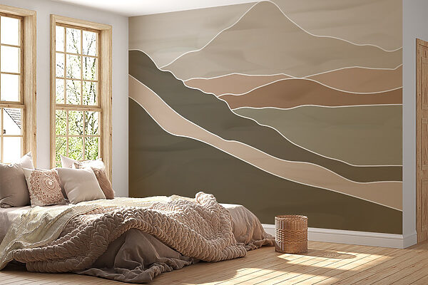Drawing of a mountain Drawing of a mountain