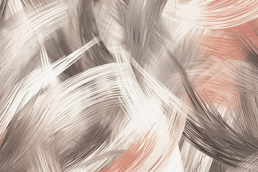 Abstract textures in soft hues.
