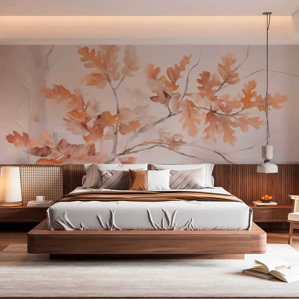 Tree with brown leaves Tree with brown leaves