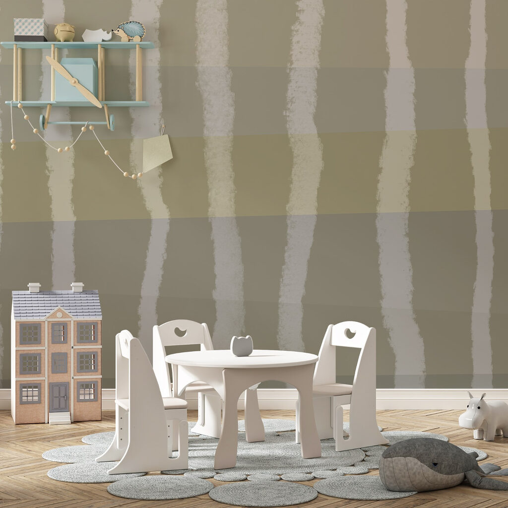 Soft, textured hues blend beautifully together