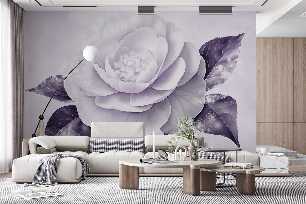 Delicate bloom in soft lavender hues Delicate bloom in soft lavender hues