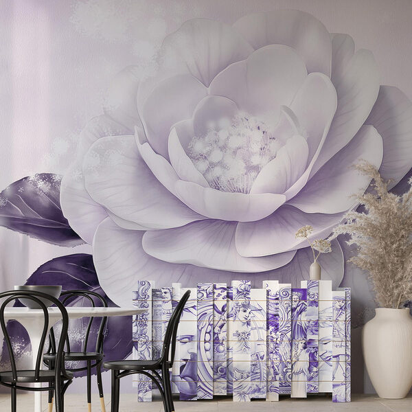 Delicate bloom in soft lavender hues Delicate bloom in soft lavender hues