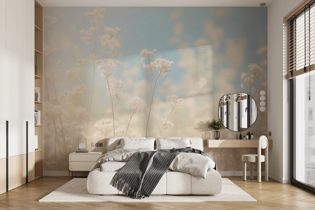 Dreamy flowers in soft sunlight Dreamy flowers in soft sunlight