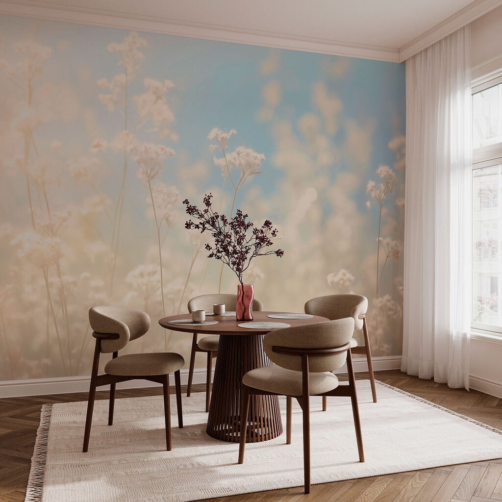 Dreamy flowers in soft sunlight Dreamy flowers in soft sunlight