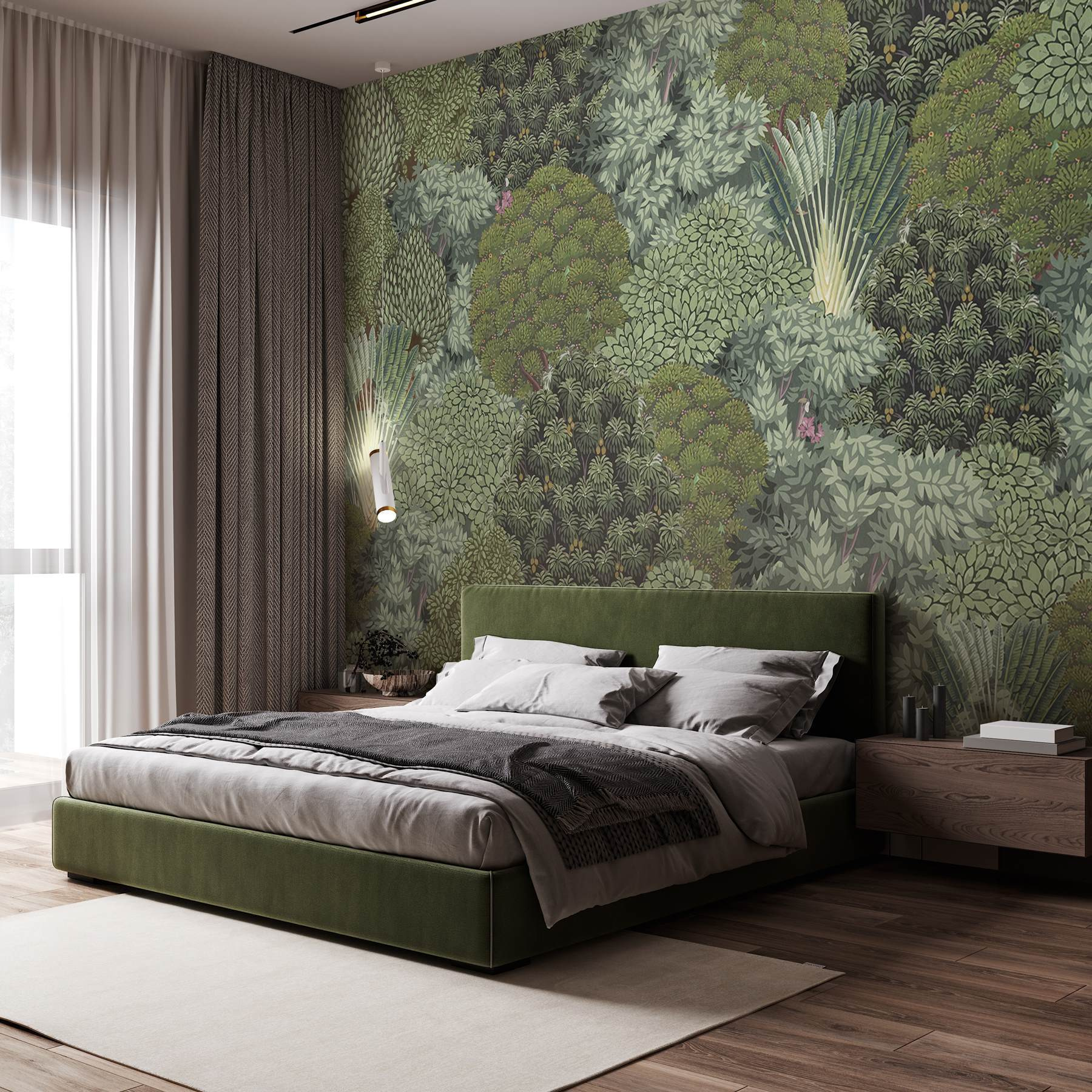 Large group of trees