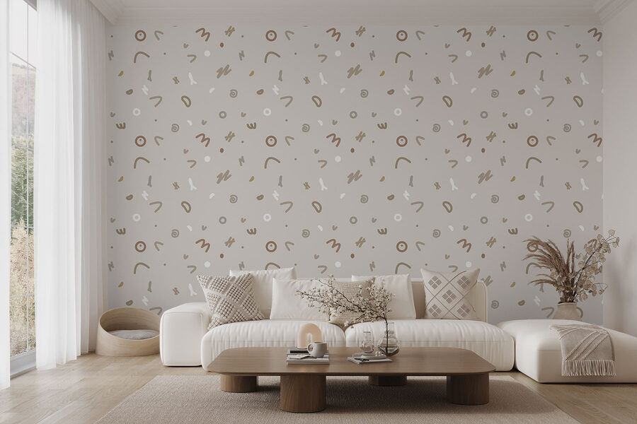 Pattern of small objects