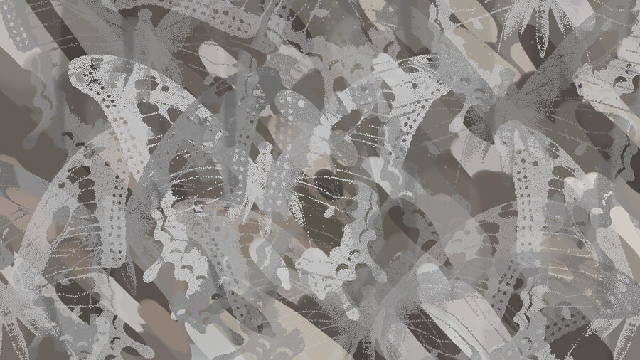 Wall murals Delicate patterns in soft hues - Image 6