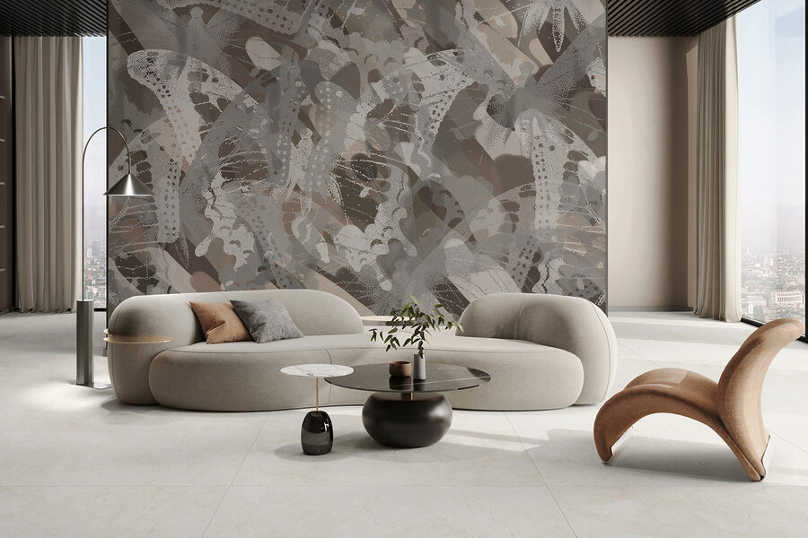 Wall murals Delicate patterns in soft hues - Image 4
