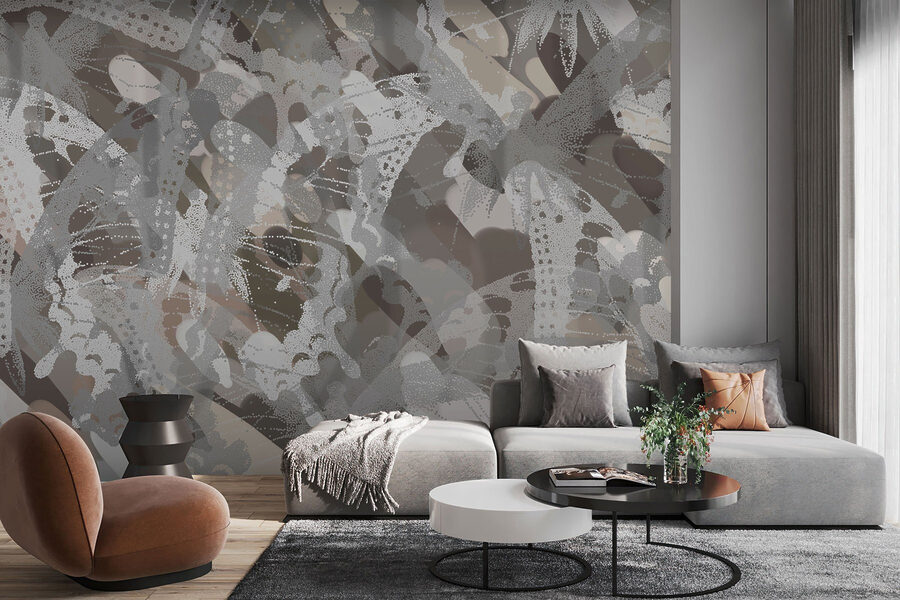 Wall murals Delicate patterns in soft hues - Image 5
