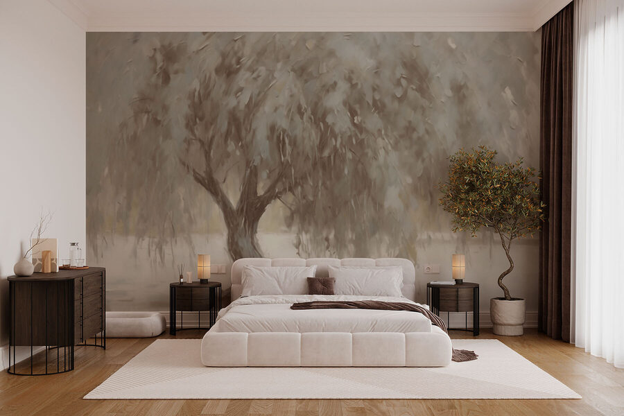 Wall murals Tree in the water