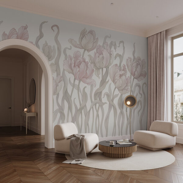 Delicate blooms in soft hues Delicate blooms in soft hues