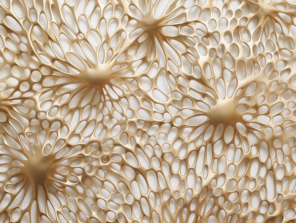 Intricate organic patterns in soft hues Intricate organic patterns in soft hues