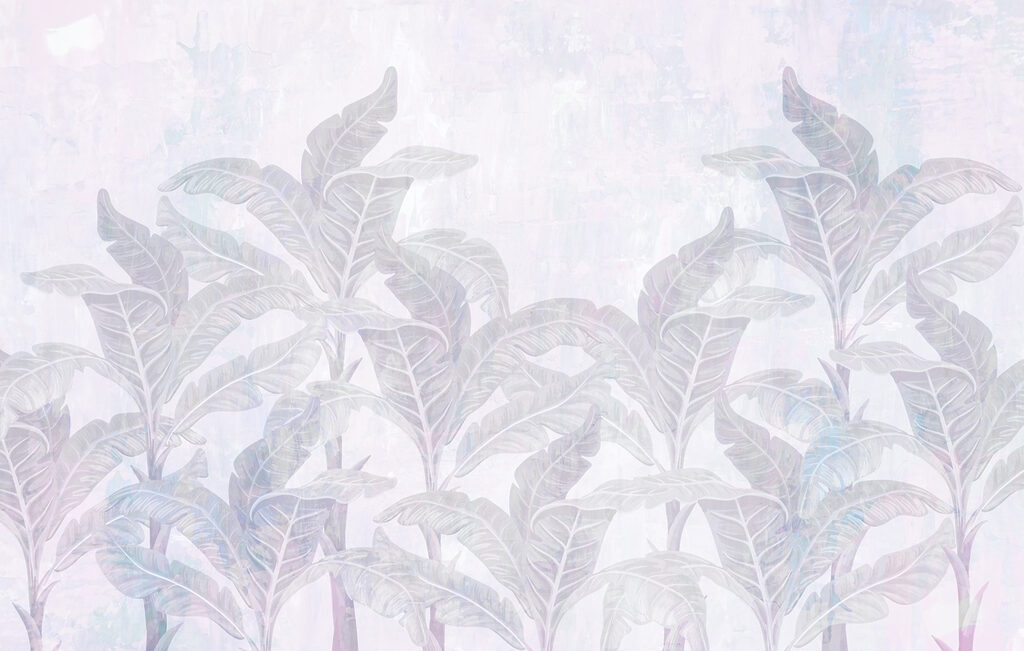 Delicate leaves in soft hues Delicate leaves in soft hues