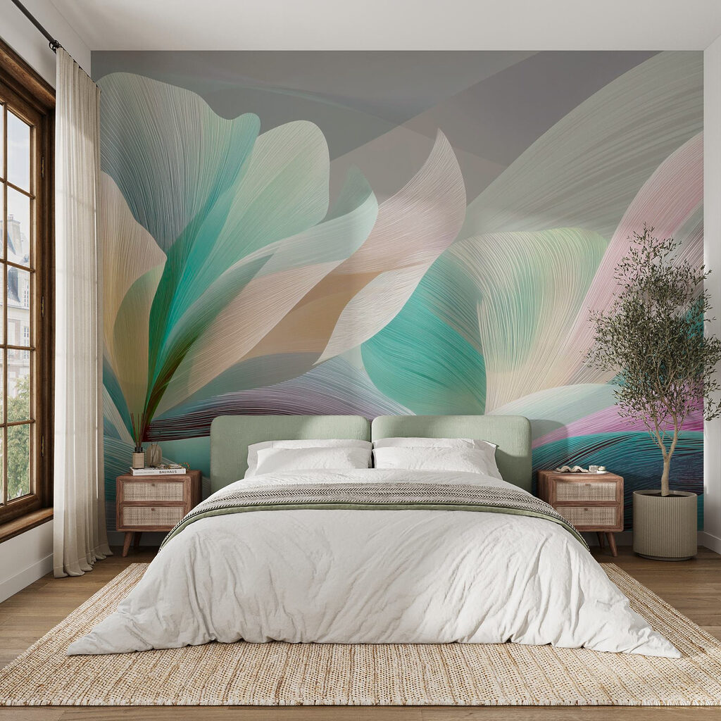 Soft hues of flowing elegance Soft hues of flowing elegance