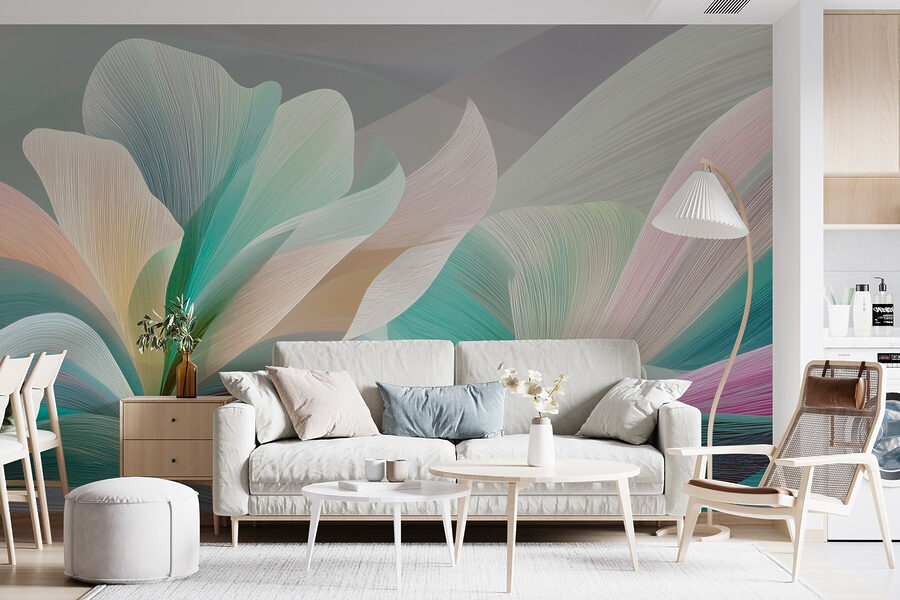 Soft hues of flowing elegance