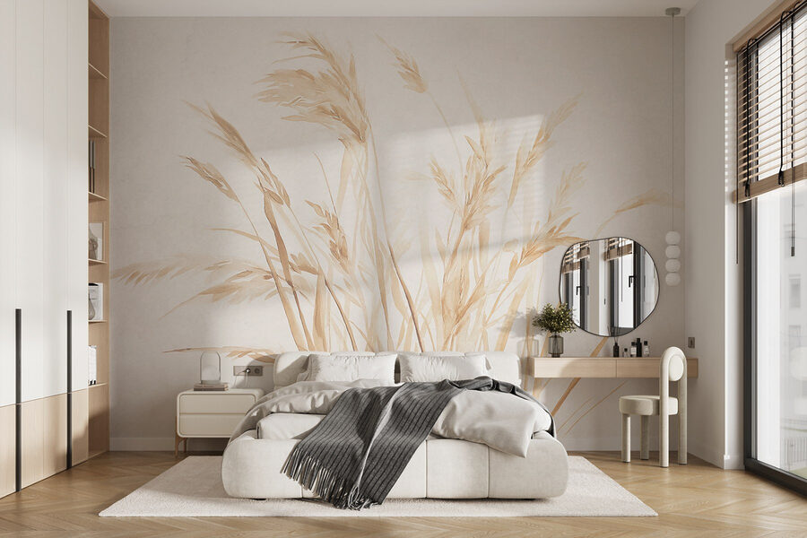 Delicate grasses against a soft background Delicate grasses against a soft background