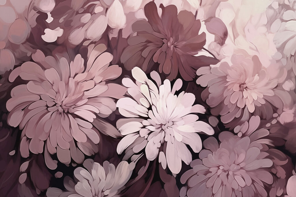 Soft petals in gentle harmony. Soft petals in gentle harmony.
