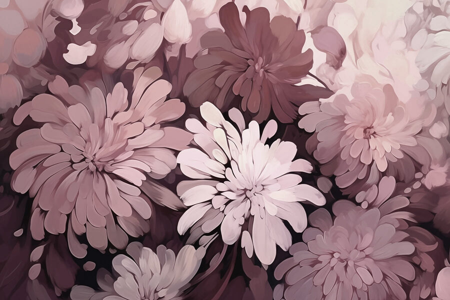 Soft petals in gentle harmony.