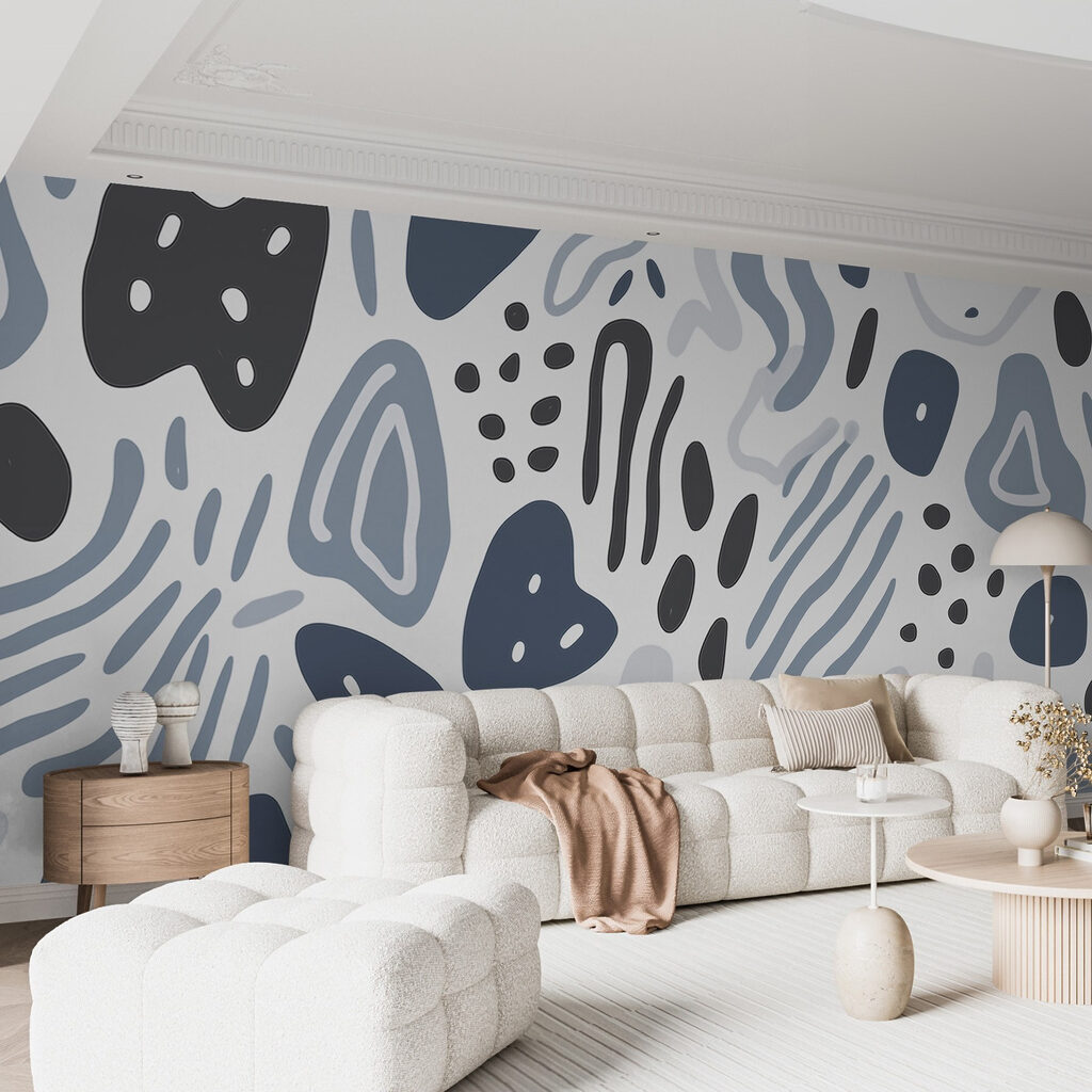 Pattern of different shapes and colors Pattern of different shapes and colors