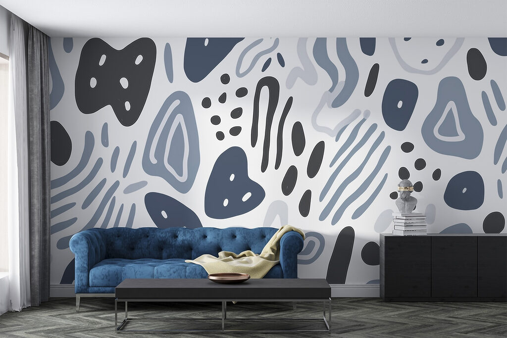 Pattern of different shapes and colors Pattern of different shapes and colors