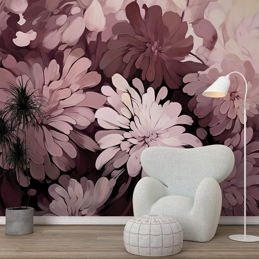 Soft petals in gentle harmony.